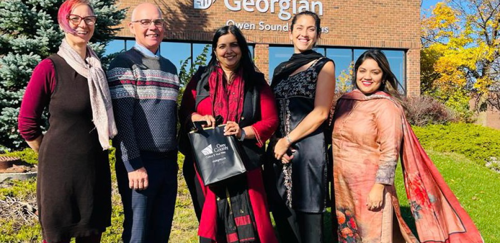 Photo of Philly Markowitz, Steve Furness, Apoorva Srivastava, Jacinda Rudolph and Deepikaa Gupta