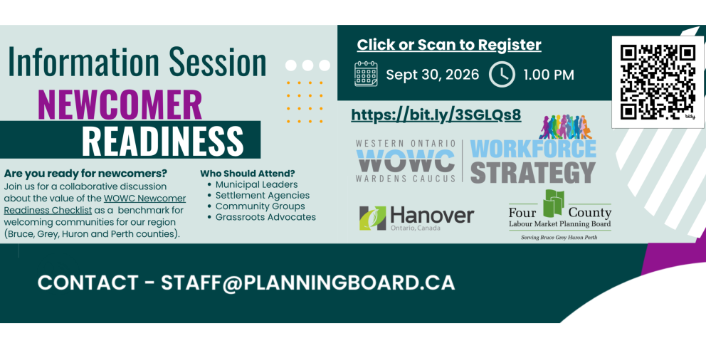 Registration for Newcomer Readiness Info Session