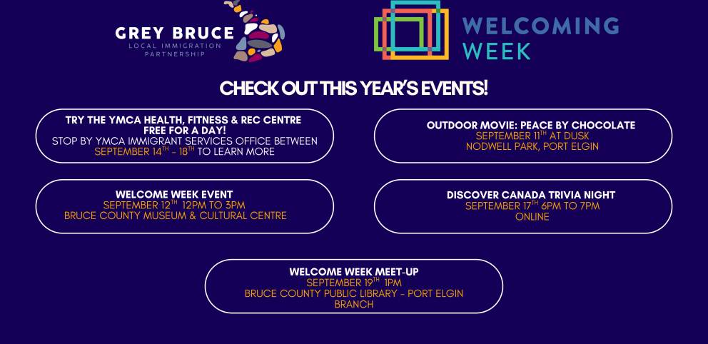 Welcoming Week 2026 Events